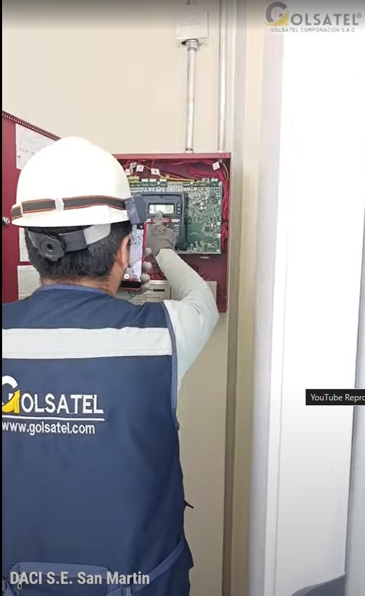 Panel FACP Notifier sistema alarma contra incendio Lima — Golsatel